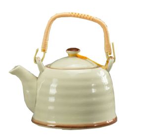 Elegant Japanese Porcelain Teapot-White