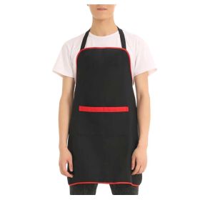 [Black] Durable Apron for Men, 30.7 inches