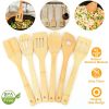 6 pcs-Bamboo Cooking Utensils