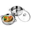 2 Tier, Stainless Steel Steamer