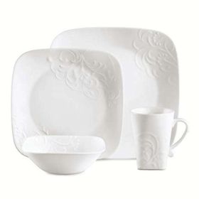 Boutique Traditional Porcelain Dinnerware Set of 16 (serves 4)