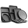 Nonstick Bakeware, Baking, Roasting, Cake Pans, 10 Pieces Set