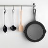 3Pcs, Pre-Seasoned Cast Iron Skillet Set-6/8/10 in., Non-Stick, Oven Safe Cookware