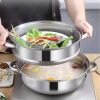 Stainless Steel, Stack and Steam, Pot Set with Lid. 2 Tier Steamer Pot