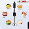 Hand Held Blender Stick, 500 WATT Immersion, 2 Speed Turbo Mixer with 2 Titanium Blades HB 1510