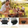 Heavy Duty Cast Iron Tabletop BBQ Grill/Stove for Camping or Picnic