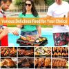 Heavy Duty Cast Iron Tabletop BBQ Grill/Stove for Camping or Picnic