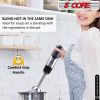 Hand Held Blender Stick, 500 WATT Immersion, 2 Speed Turbo Mixer with 2 Titanium Blades HB 1510