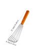 1pc Stainless Steel Spatula with Wood Handle