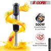 Hand Held Blender Stick, 500 WATT Immersion, 2 Speed Turbo Mixer with 2 Titanium Blades HB 1510