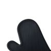 Silicone Lined Oven Mitts, Heat Resistant Oven Gloves for BBQ, Baking, Cooking and Grilling - 1 Pair