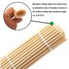 Bamboo Sushi Rolling Sets, Mats (2 pcs) and Rice Paddles ( 2 pcs)