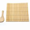 Bamboo Sushi Rolling Sets, Mats (2 pcs) and Rice Paddles ( 2 pcs)