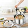 Home Delicacies, 2-Tier 304 Stainless Steel Steaming Set with Lid