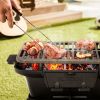 Heavy Duty Cast Iron Tabletop BBQ Grill/Stove for Camping or Picnic