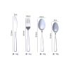 4 Piece Silverware Set, Stainless Steel