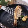 1pc Stainless Steel Spatula with Wood Handle