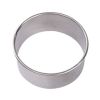3pcs/Set; 2.36in/2.76in/3.15in; Stainless Steel Circle Mold & Hand Press Set
