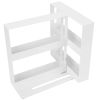 Swivel Cabinet Organizer, Kitchen Rack Spice Organizer for Cabinet, Condiment Holder Shelf
