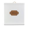 MegaChef-Kitchen Food Storage and Organization 5 Piece Canister Set in White