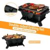 Heavy Duty Cast Iron Tabletop BBQ Grill/Stove for Camping or Picnic