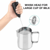 Electric Milk Frother, Drink Foamer, Whisk Mixer