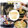6 pcs-Bamboo Cooking Utensils