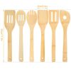 6 pcs-Bamboo Cooking Utensils