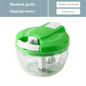Manual Vegetable Cutter (Color: Green)