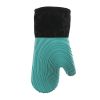 Silicone Insulated Oven Mitten  High Temperature Kitchen Anti-Hot Gloves