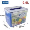 Microwaveable Plastic Food Storage, Bento Box