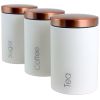 Three Piece Essential Houseware Kitchen Storage and Organization Canister Set