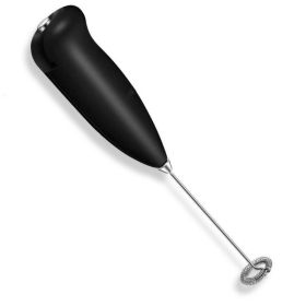 Milk Frother, Drink Foamer, Whisk Mixer (Color: Black)
