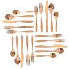 Elegant Western Utensils, 20 Piece Flatware Utensil Setting for 4