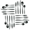 Elegant Western Utensils, 20 Piece Flatware Utensil Setting for 4