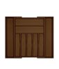Adjustable, Expandable Kitchen Utensils Drawer Organizer