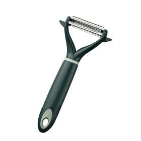2 In 1 Vegetable Peeler & Julienne Cutter (Color: Green)