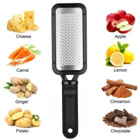 Handheld Cheese Grater, Lemon Zester Rasp (Default: Default)