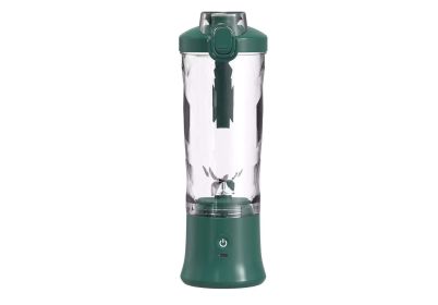 Portable Mini USB Rechargeable Blender (Color: olive green)