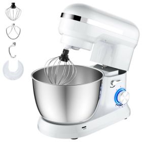 Smart Household Kitchen-Food Mixer, Small Stand Mixer (Type: Stand Mixer, Color: White)
