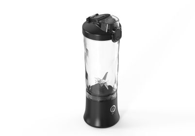 Portable Mini USB Rechargeable Blender (Color: Black)