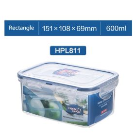 Microwaveable, Plastic Food Storage Containers-see Model Numbers for Sizes (model: HPL811-600ML)