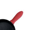 Silicone Pot & Handle Holders - 3 pieces - 1 Long Holder and 2 Semicircular Handle Cover - Heat Protecting Silicone Anti-Hot Non-Slip