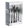Elegant Western Utensils, 20 Piece Flatware Utensil Setting for 4