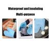 Silicone Insulated Oven Mitten  High Temperature Kitchen Anti-Hot Gloves