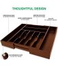 Adjustable, Expandable Kitchen Utensils Drawer Organizer
