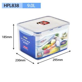 Microwaveable, Plastic Food Storage Containers-see Model Numbers for Sizes (model: HPL838-9L)