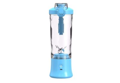 Portable Mini USB Rechargeable Blender (Color: Blue)