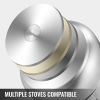 Kitchen Supplise-Glass Lid, Multi Tier, Stainless Steel Steamer Set