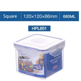 Microwaveable, Plastic Food Storage Containers-see Model Numbers for Sizes (model: HPL851-680ML)